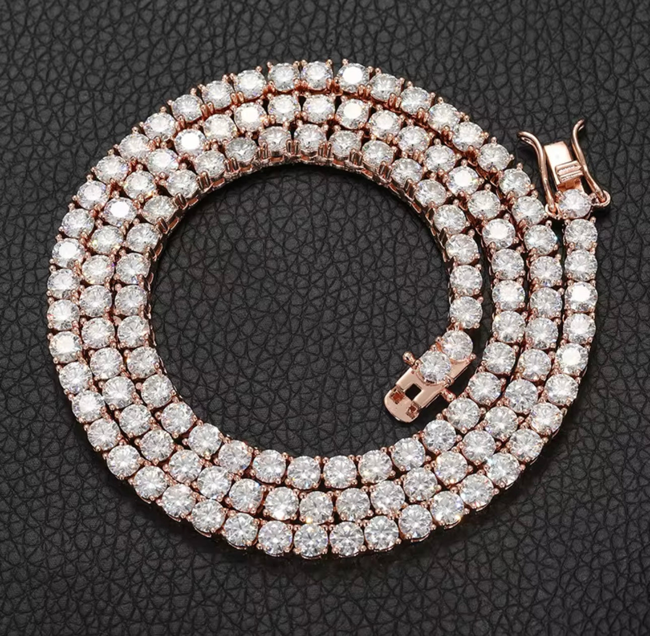 5MM MOISSANITE TENNIS CHAIN