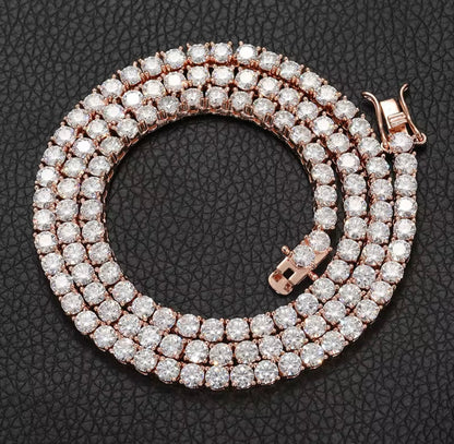 5MM MOISSANITE TENNIS CHAIN