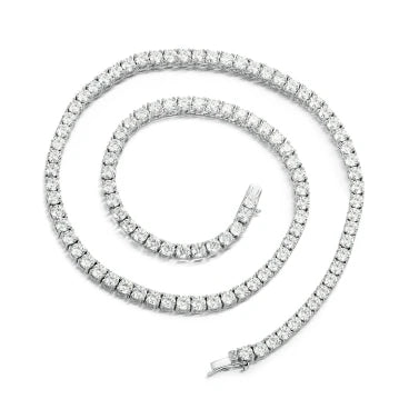 5MM MOISSANITE TENNIS CHAIN